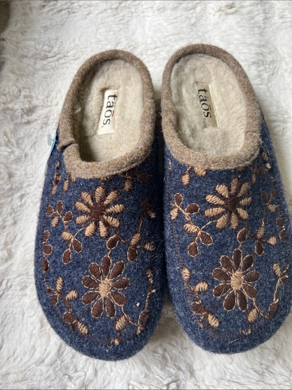 Taos Navy Woolderness 2 Clogs EU 39